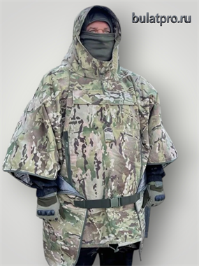 Пончо тактическое спальный мешок 3 в 1 6236_C9A21